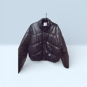 Zara Faux Leather Jacket